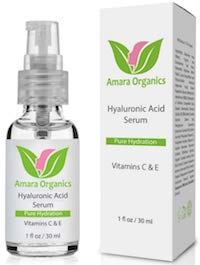 Amara Organics Hyaluronic Acid Serum on Amazon
